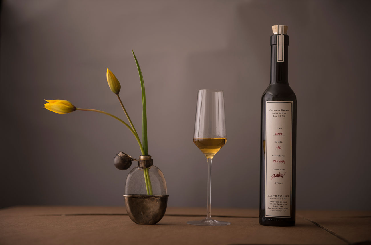 Capreolus Distillery Chestnut Barrel Aged Apple Eau-de-Vie 2018