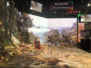 Planar booth at InfoComm 2022