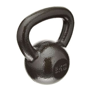 A kettlebell used for a 30-minute kettlebell workout