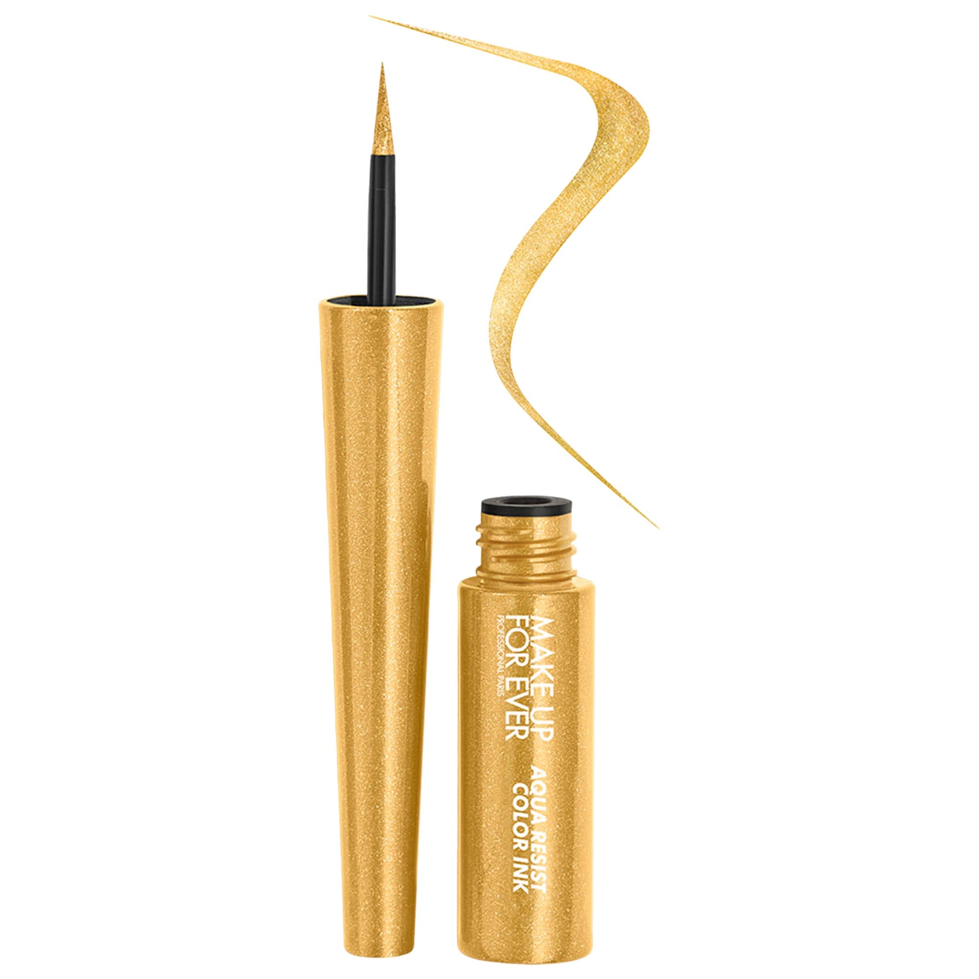 Aqua Resist Color Ink 24hr Waterproof Liquid Eyeliner - 1 Matte Charcoal