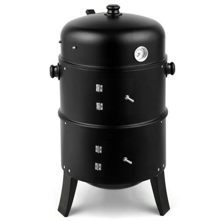 BBQ Charcoal Grill With 3 Levels