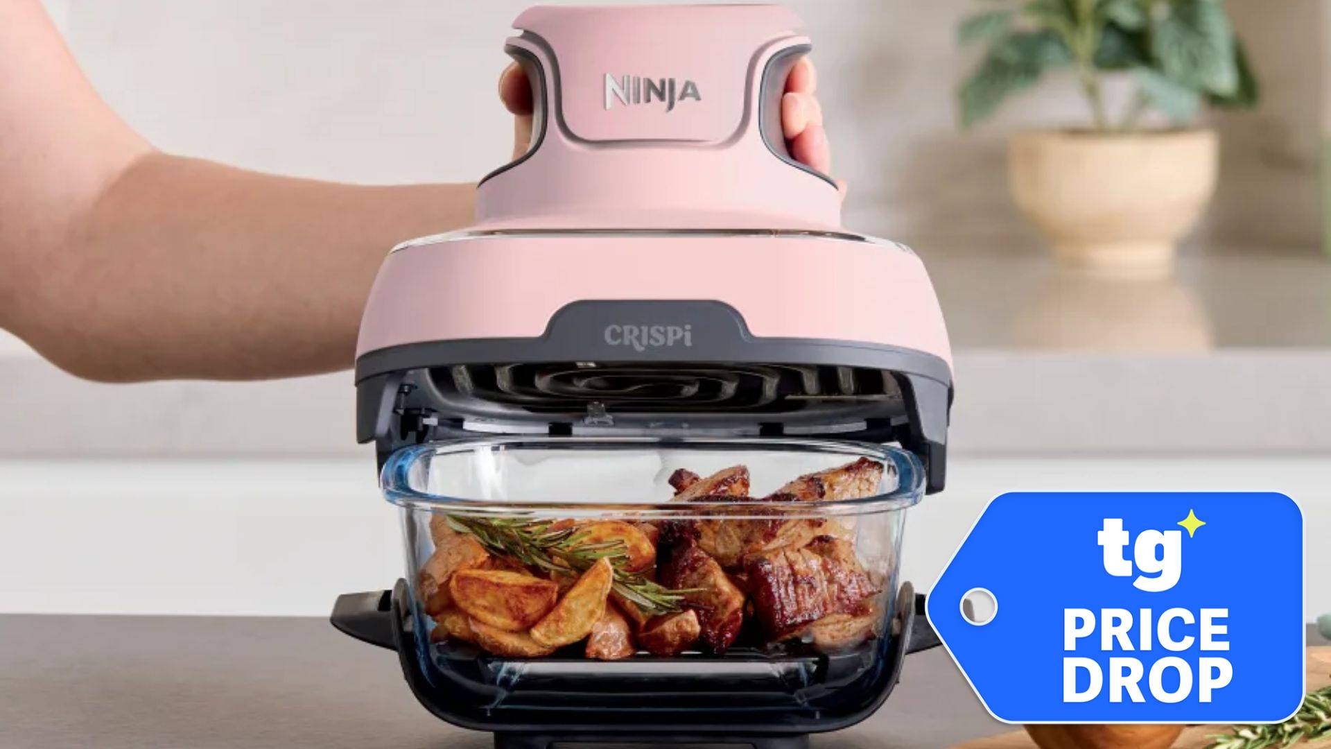 Pink Ninja Crispi air fryer
