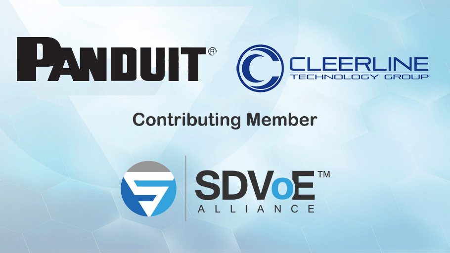 Cleerline Technology Group, Panduit Join SDVoE Alliance