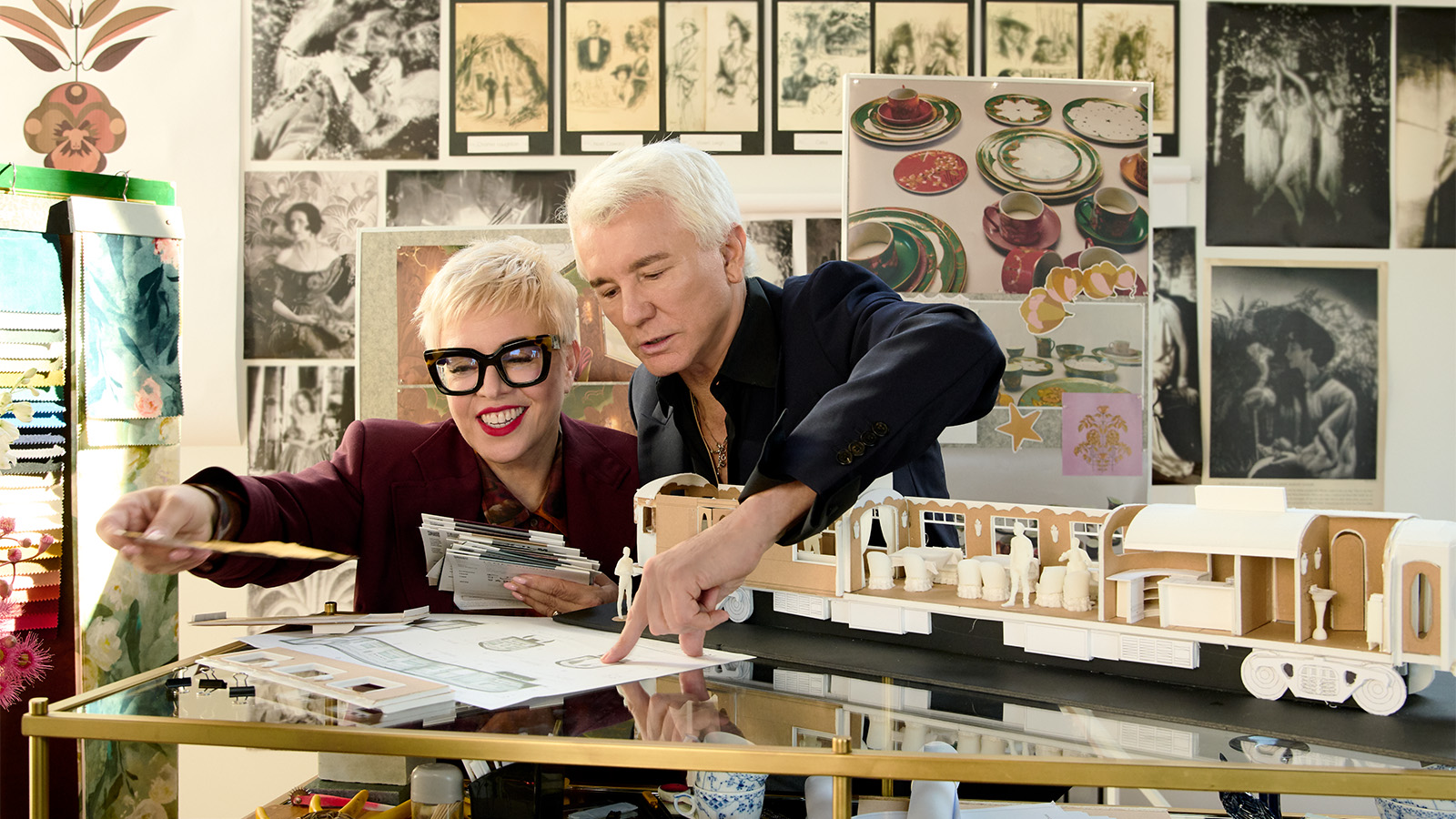 Baz Luhrmann and Catherine Martin