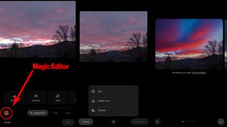 Changing the sky with Pixel Magic Editor