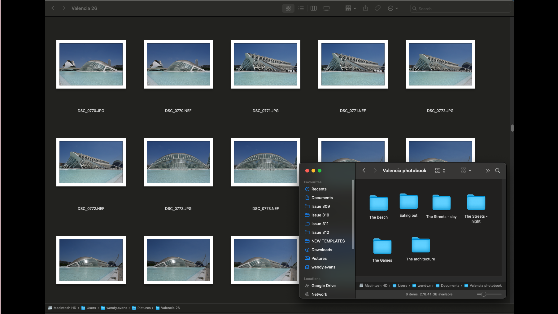 Selecting which photos to use is the hardest part