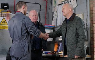 EastEnders Danny Walters Phil Mitchell and Keanu Taylor