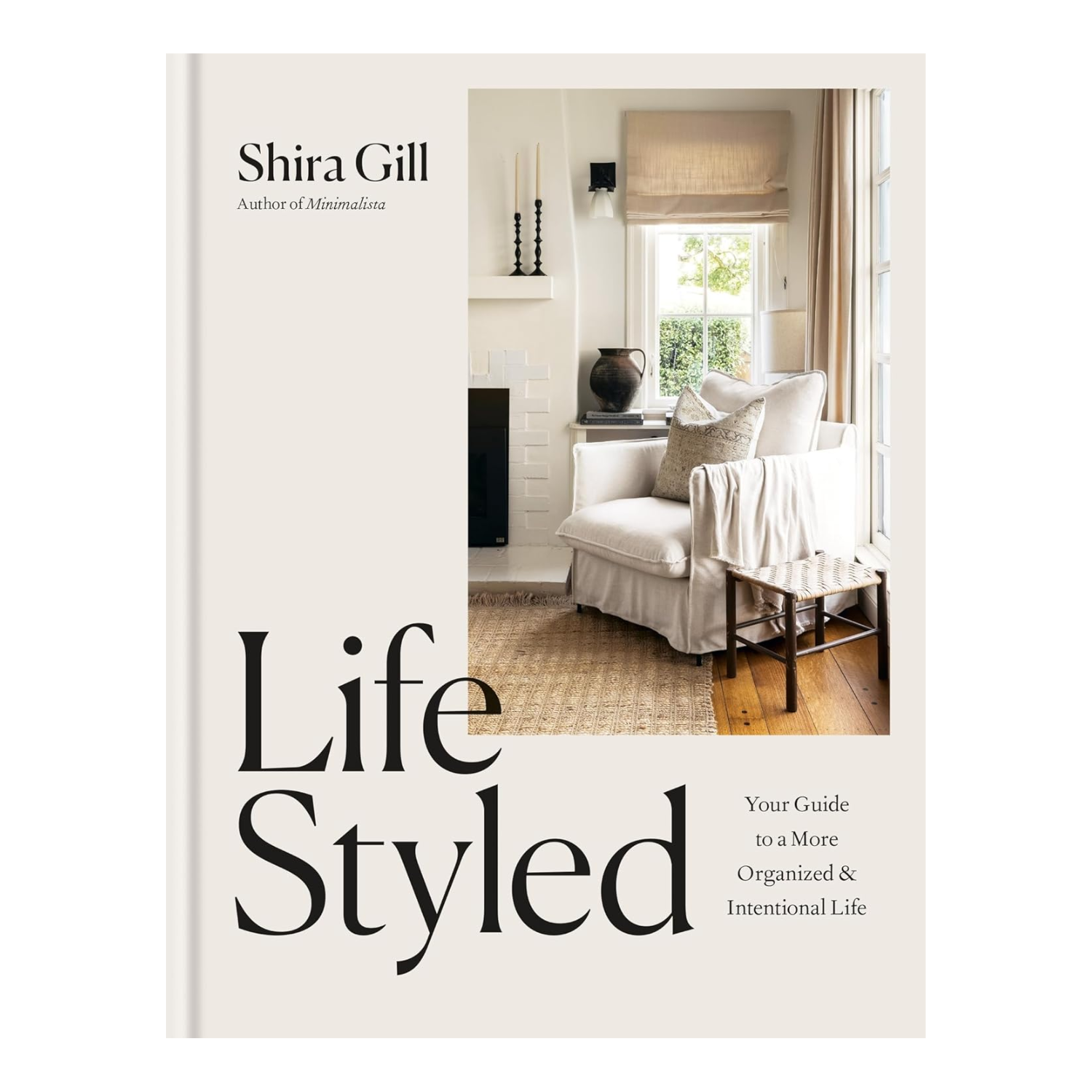 A hardcover book titled 'Life Styled' by Shira Gill from Amazon