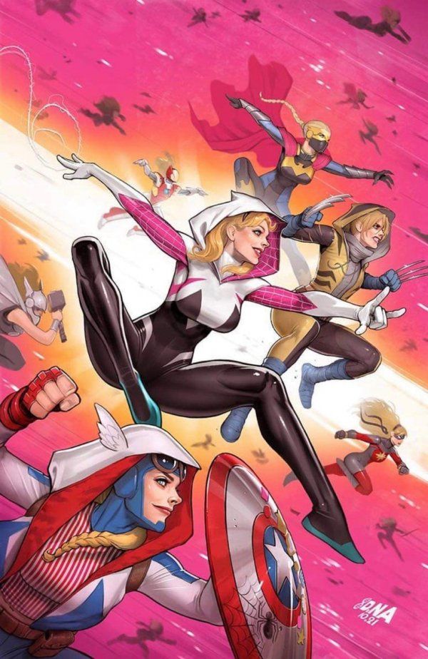 Spider-Gwen: Gwen-Verse #1 variant cover