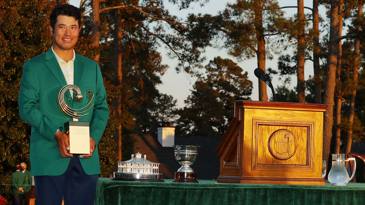 Trophies Awarded At The Masters