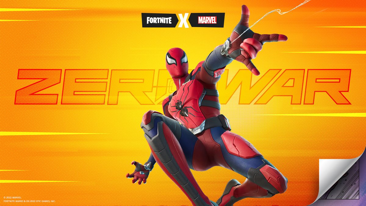 Fortnite Spider-Man Zero skin