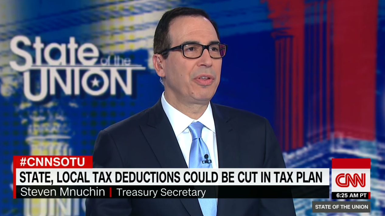 Steven Mnuchin on CNN