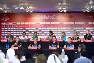 The Abu Dhabi Tour press conference