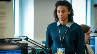 Line of Duty star Shalom Brune-Franklin as DC Chloe Bishop.