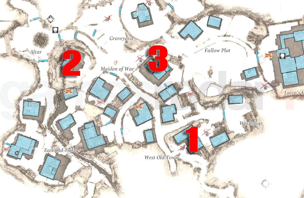 resident evil 4 dancehall location map