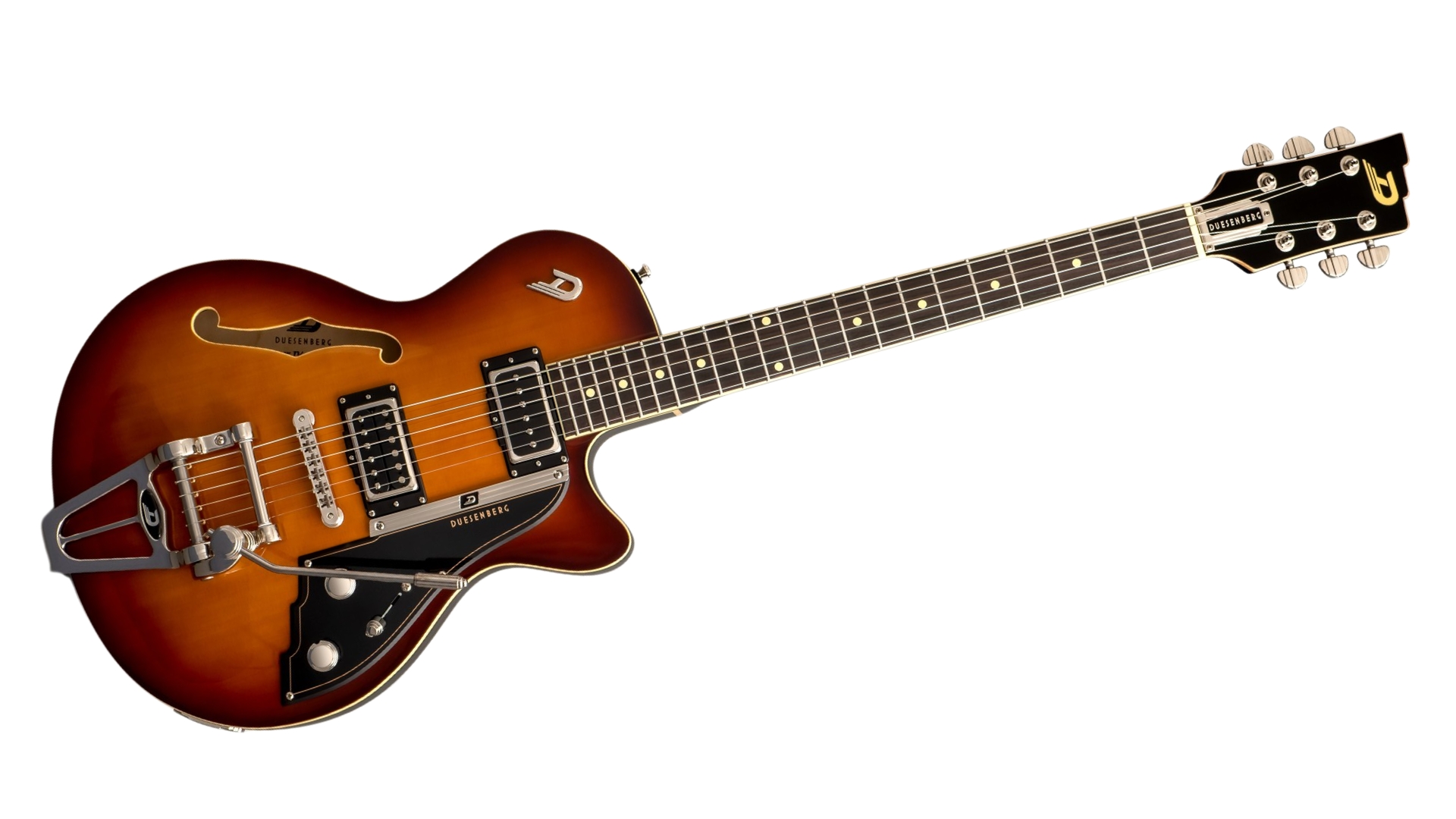 A Duesenberg Starplayer TV semi-hollow guitar