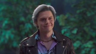 Evan Peters smiling on WandaVision