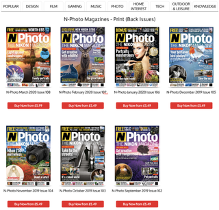 Back issues of N-Photo are available online