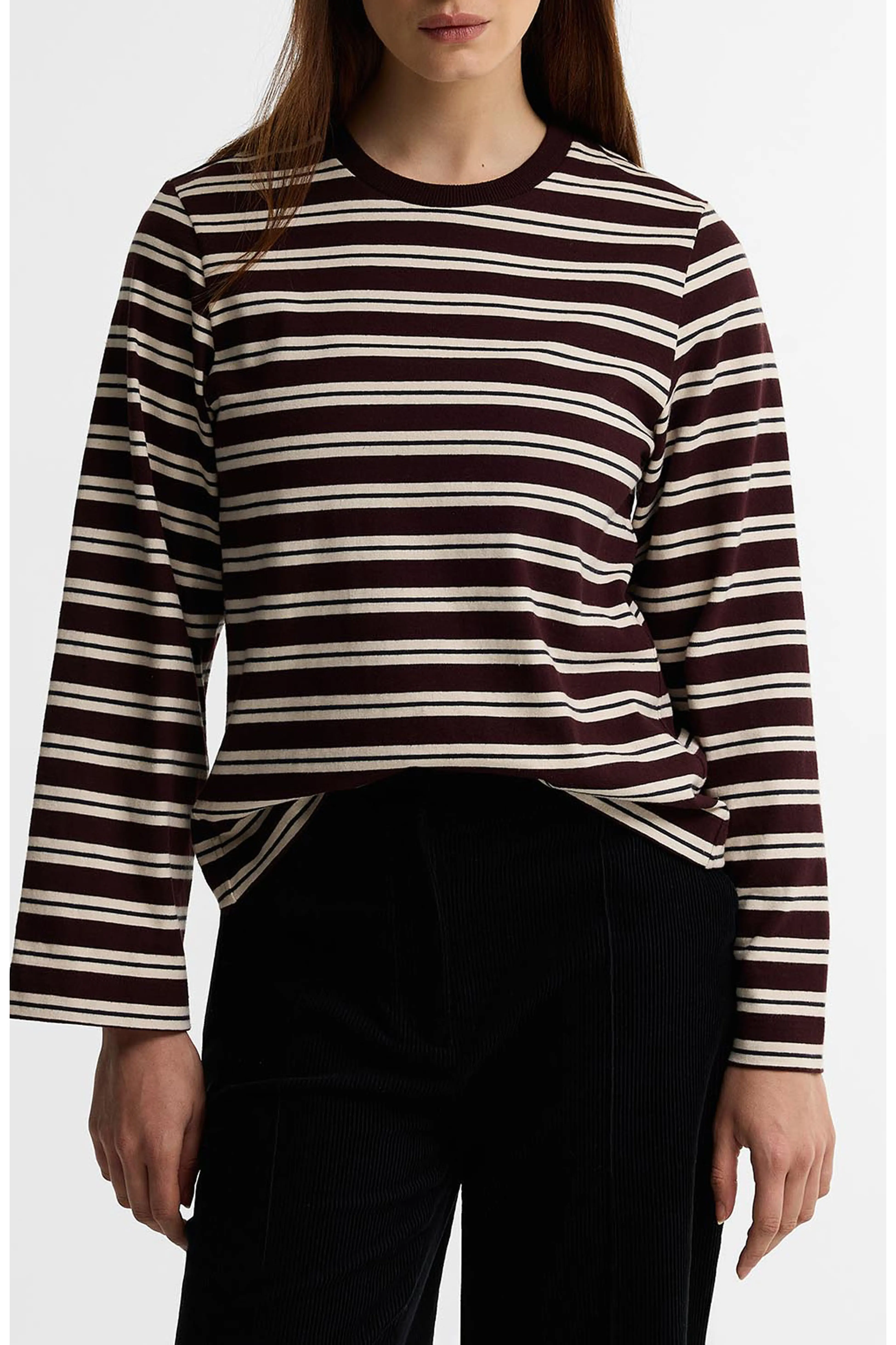 Barbour, Maplewood Striped Long Sleeve T-Shirt