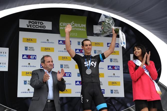 Richie Porte (Sky) celebrates his stage win