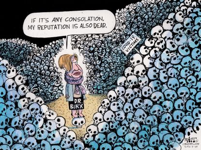 Political Cartoon U.S.&nbsp;Dr. Birx coronavirus response