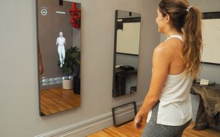 Watch your form as you work out with the $1,495 Mirror.