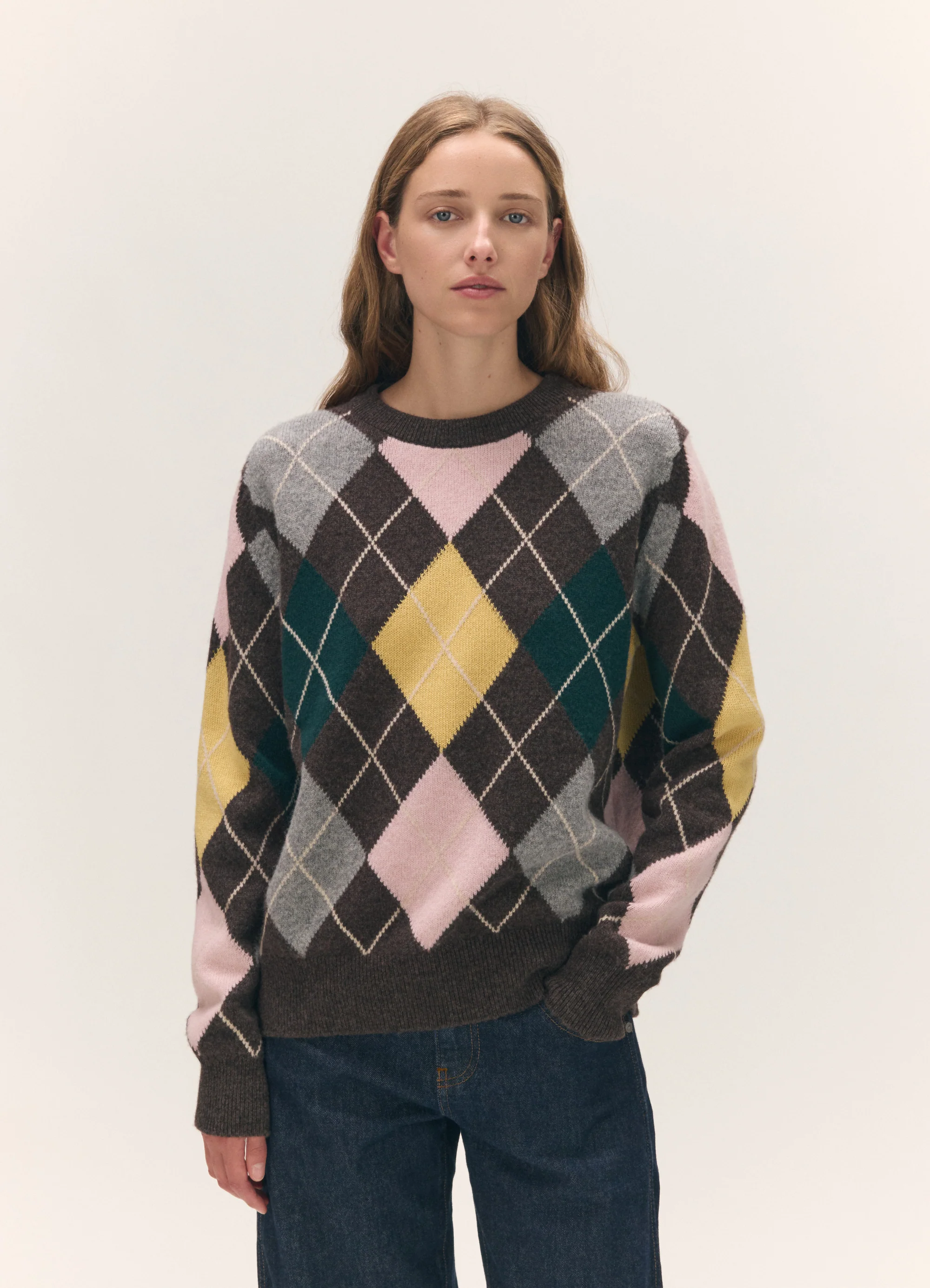 &Daughter, Ava Argyle Crewneck