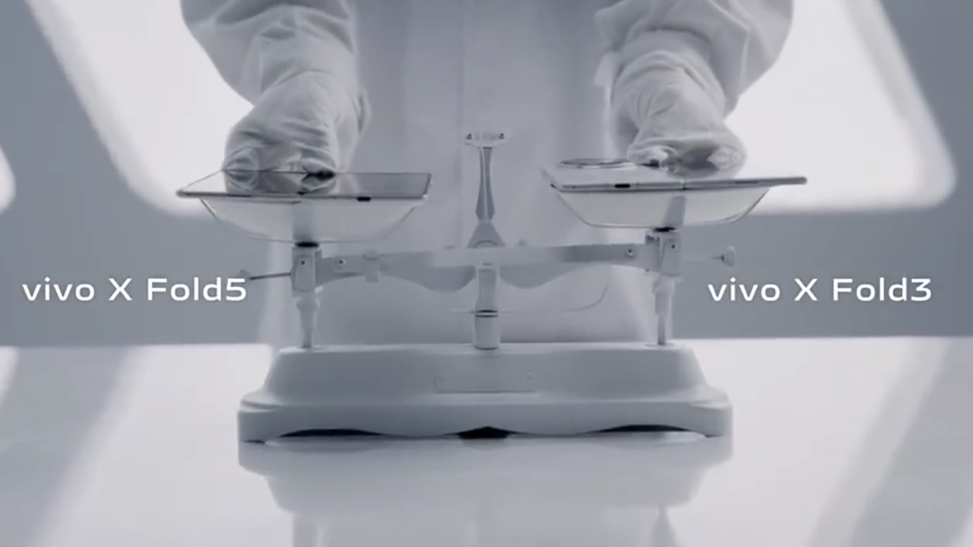 Vivo X Fold 5 teaser video stills