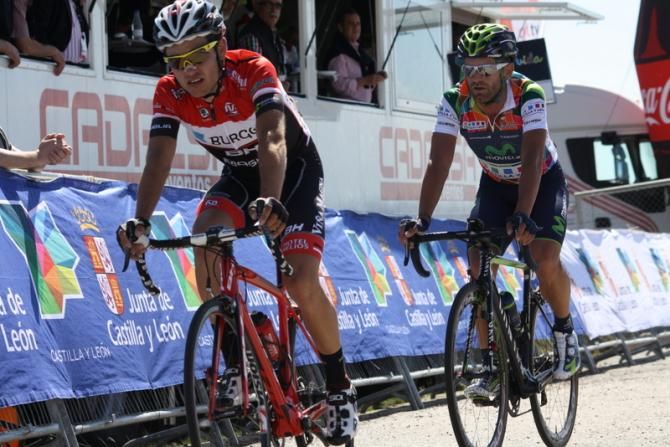 Igor Merino (Burgos BH) and Jos&eacute; Joaqu&iacute;n Rojas (Movistar)