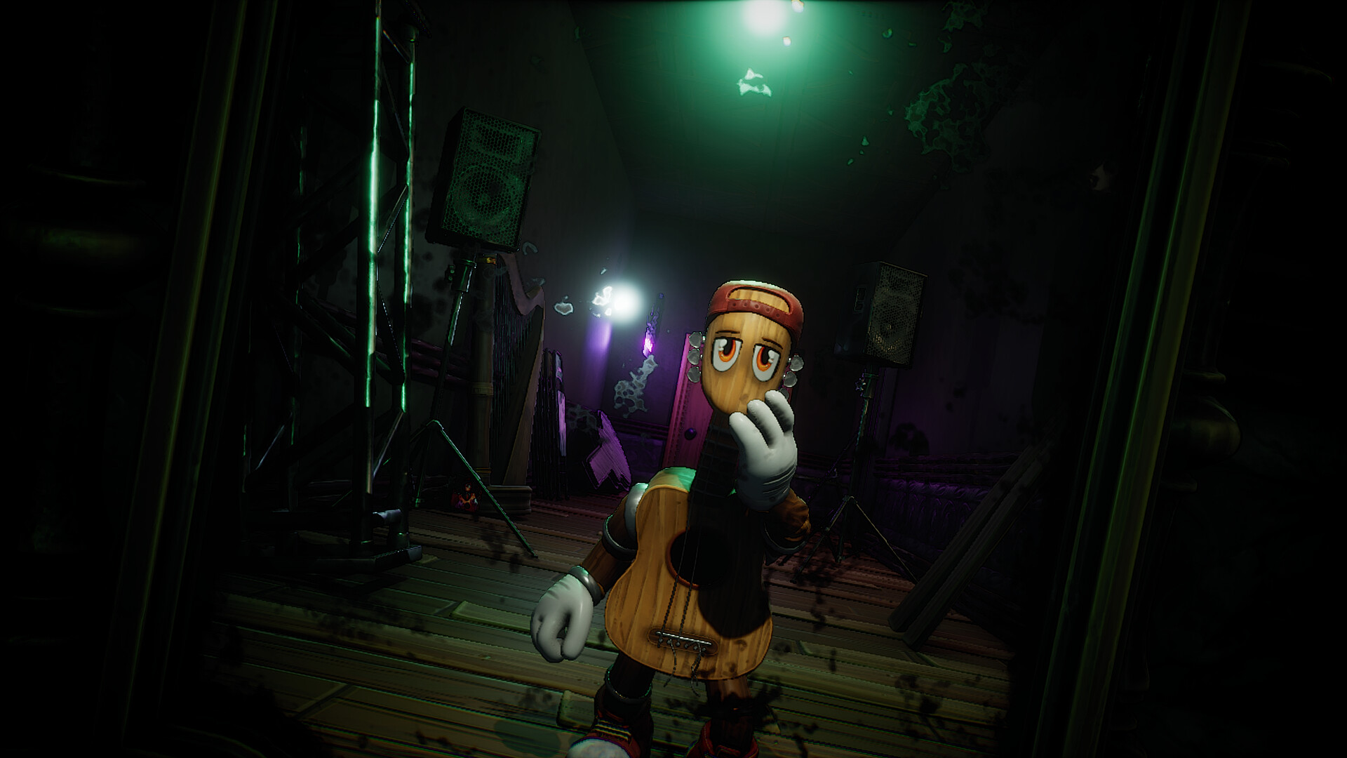 A screenshot of the upcoming game, Don't Fret