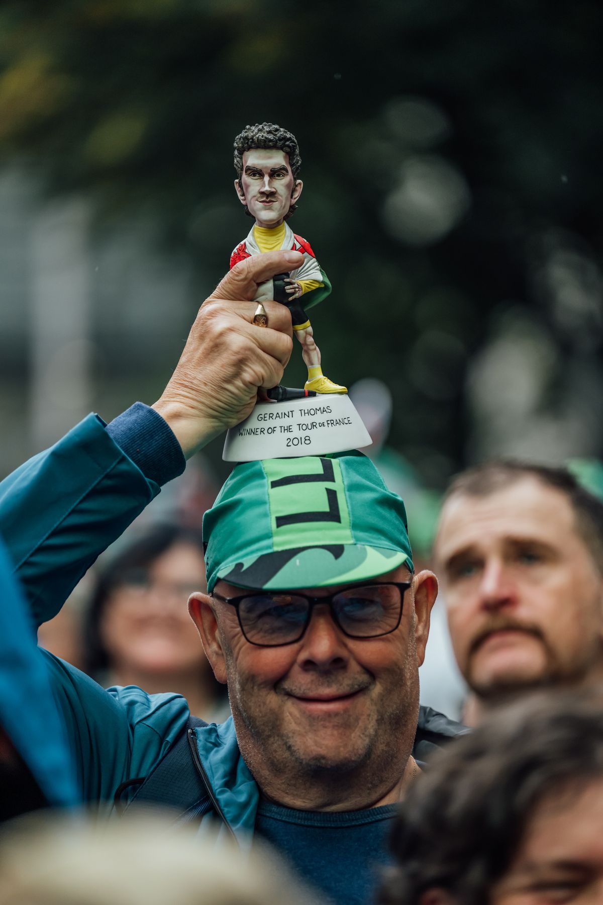 Fans at the Tour of Britain