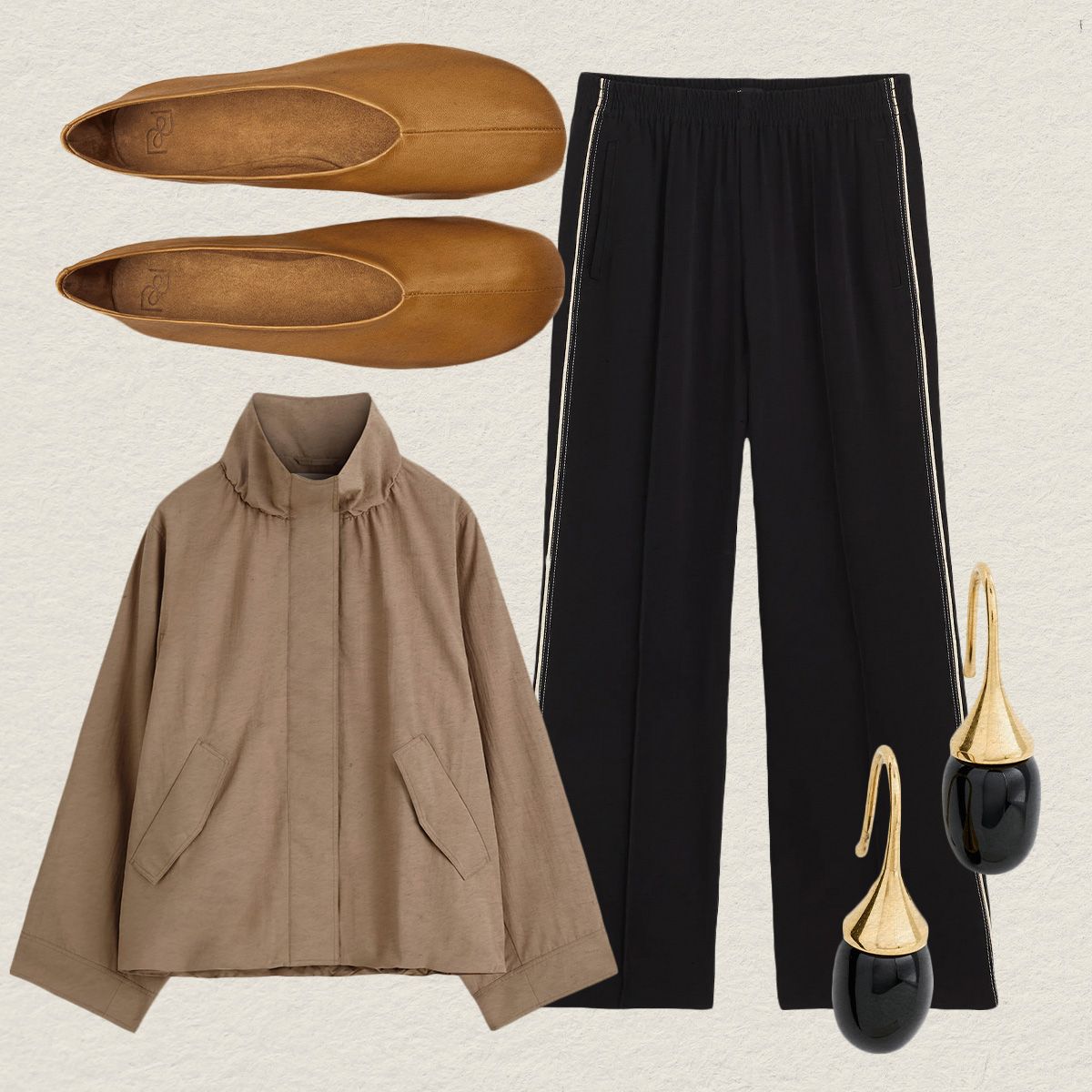 Collage of February 2026 fashion items