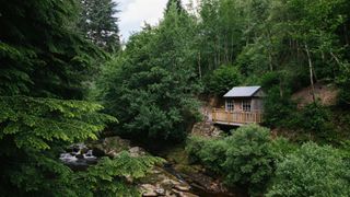 North Lodge and River Cabin, Scotland, UK