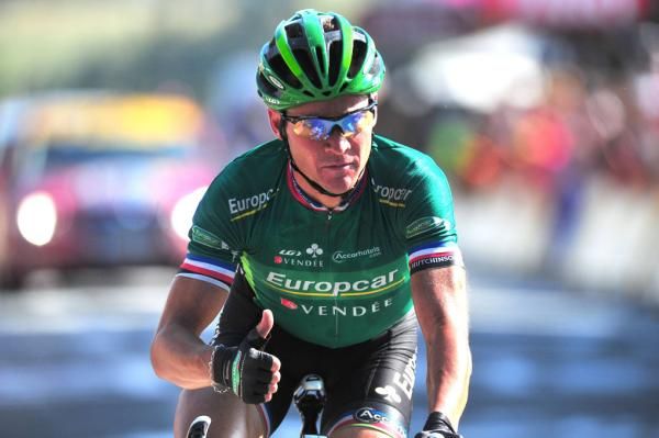 Thomas Voeckler (Europcar) rode well to move into the overall lead.