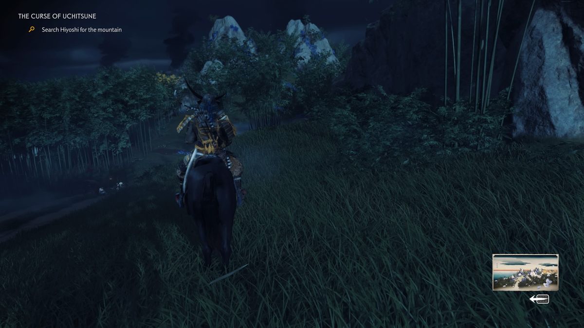 ghost of tsushima hiyoshi mountain