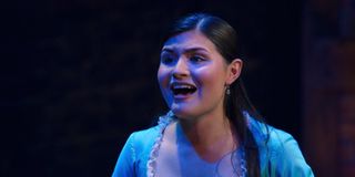 Eliza (Phillipa Soo) sings during 'Hamilton'