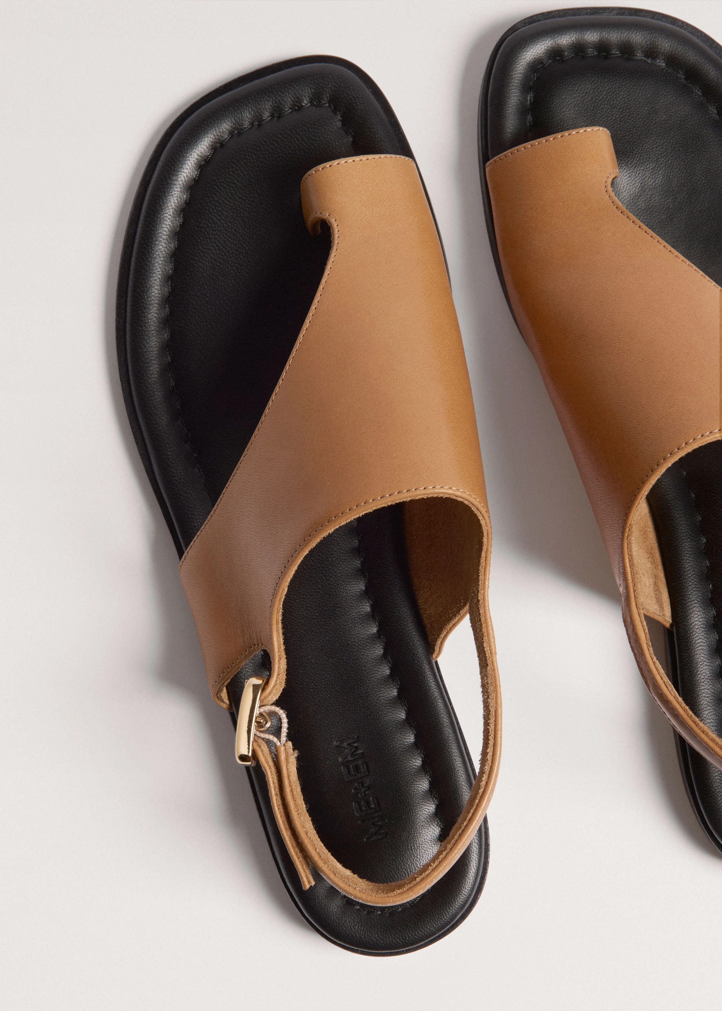 Asymmetric Toe Loop Sandal