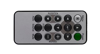 Avoid losing the tiny, flimsy remote, as there are no controls on the projector itself