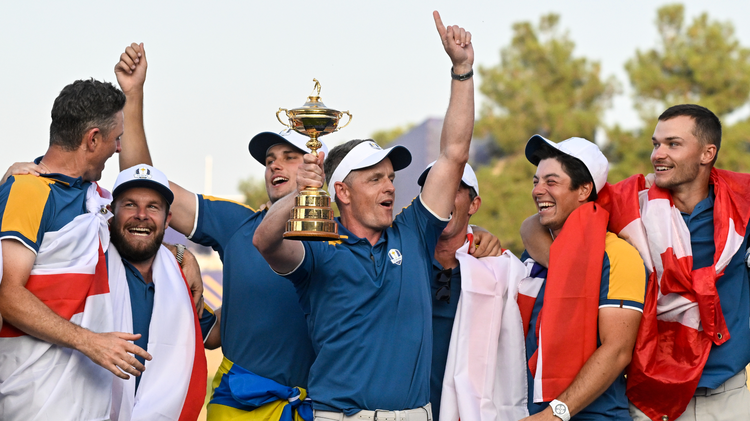 Luke Donald at the Ryder Cup