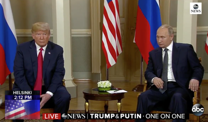 President Trump and Putin.