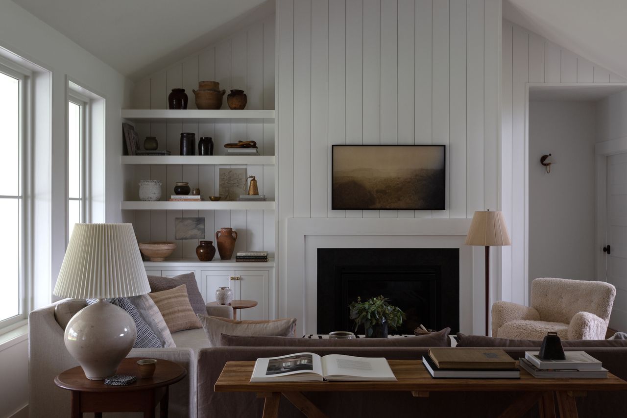 A living room in an Oregon house