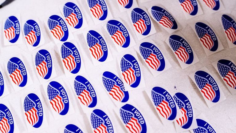 I Voted Stickers
