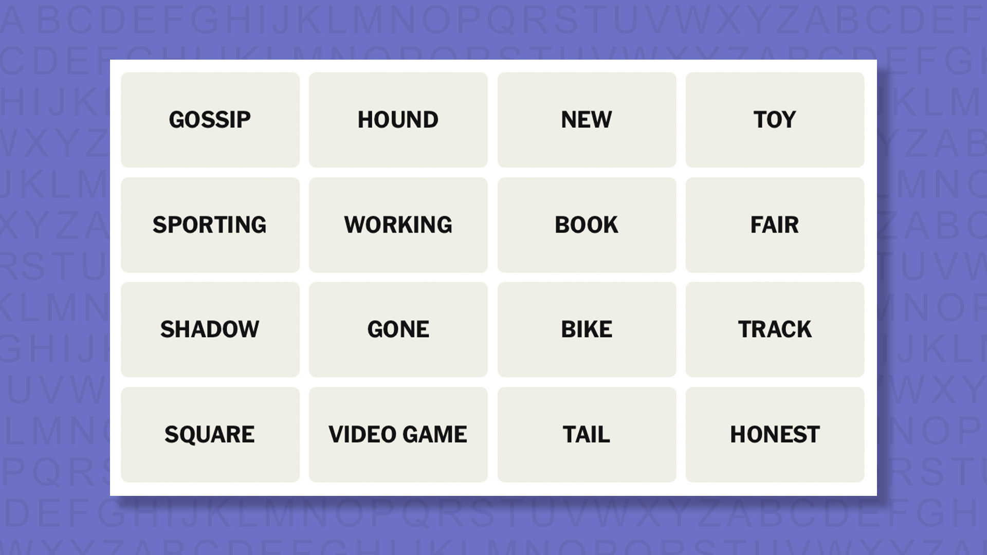 NYT Connections hints for game 1008 on a purple background