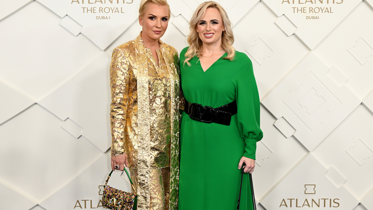 Ramona Agruma and Rebel Wilson attend the Grand Reveal Weekend for Atlantis The Royal, Dubai&#039;s new ultra-luxury hotel on January 21, 2023 in Dubai, United Arab Emirates.