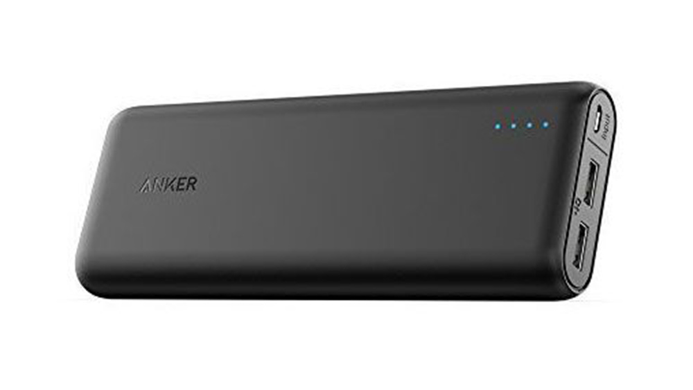 Product shot of the Anker PowerCore 20100, one of the best Nintendo accessories