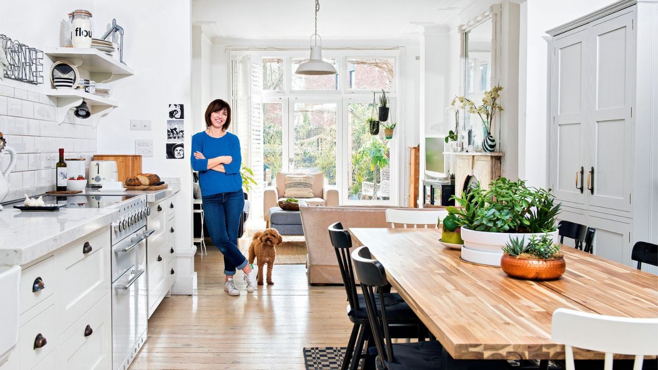 Kitchen with Lucy Searle in