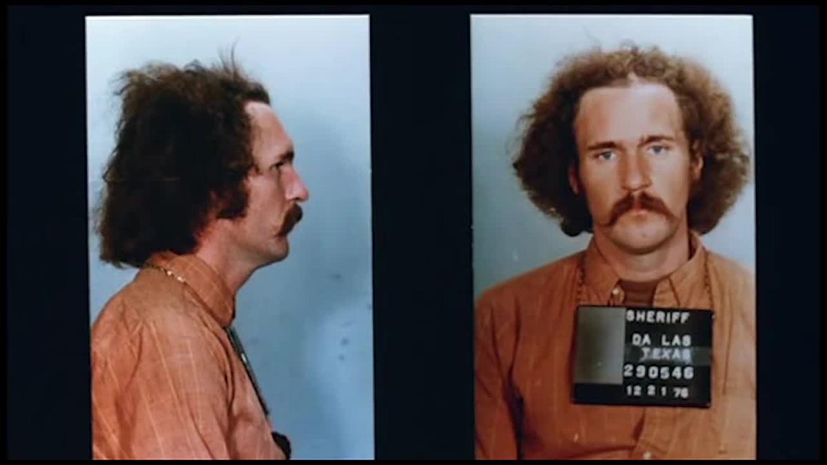 An image from the documentary The Thin Blue Line