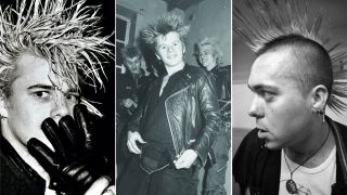 Punk bands GBH, Discharge and The Exploited