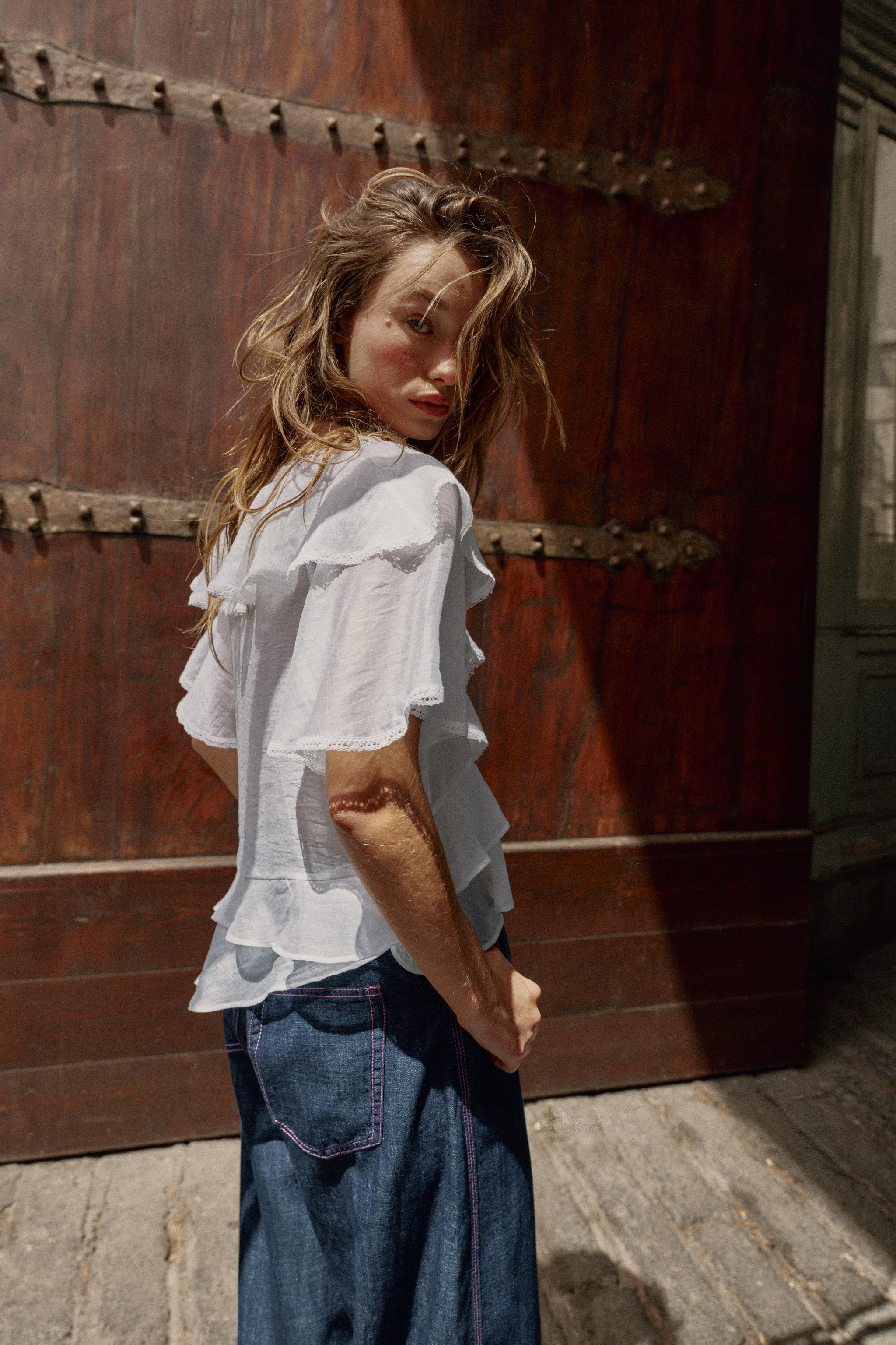 Romantic Ruffle Shirt