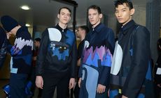 Individuals attend Kenzo A/W 2014